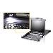ATEN CL5708N-ATA-G SINGLE RAIL 8P PS/2-USB LCDKVMP 19INCH W/LED LIGHT/USA KB/EU