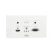 Aten HDMI & VGA HDBaseT Transmitter with EU Wall Plate / PoH (4K@100m) (HDBaseT Class A)