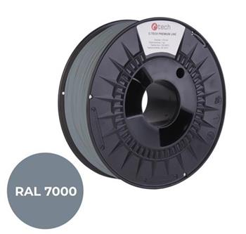 C-TECH tisková struna PREMIUM LINE ( filament ) , PETG, veverčí šedá, RAL7000, 1