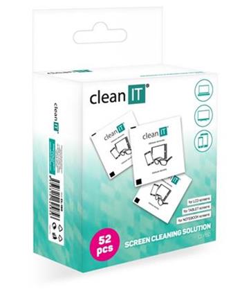 CLEAN IT čisticí ubrousky mokré kusové LCD,LED,Pla