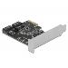 Delock Karta PCI Express SATA se 2 porty - Low Profile