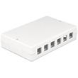 Delock Keystone Surface Mounted Box 12 Port
