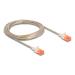 Delock Síťový kabel RJ45, Cat.6A, U/UTP, tenký, 3 m, transparentní