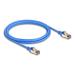 Delock Síťový kabel RJ45, Cat.8.1, F/FTP, tenký, 2 m, modrý