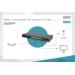 DIGITUS 24 GEporttový L2+ přepínač 4 SFP+ UPLINK 19"