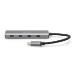 DIGITUS 4portový USB-C HUB 4x USB-C 3.1 Gen1, 5Gbps