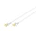 Digitus CAT 6A U-FTP Slim patch cord, Cu, LSZH AWG 28/7, length 4 m, color grey