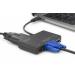 DIGITUS Převodník USB AV 4K Multiport 4v1 0,2 m, vstup: USB typ C, výstup: DP + HDMI + DVI + VGA