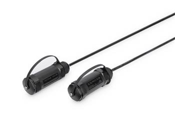 DIGITUS Připojovací kabel 4K HDMI AOC, ochranný kryt pro zástrčky IP 68; 30 m, 4K*2K@60HZ