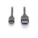 Digitus Připojovací kabel USB typu C, typ C na A M/M, 1,0 m, všechny funkce, Gen2, 3A, 10 GB, verze 3.1, CE, bl