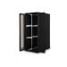 DIGITUS Serverový stojan 42U, Unique Series, dveře z perforované oceli 2050x800x1200 mm, barva černá (RAL 9005)