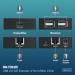 DIGITUS USB 2.0 CAT extender, 4 porty USB-A, 150m