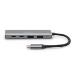 DIGITUS USB-C 4 Port HUB, 2x USB A + 2x USB-C
