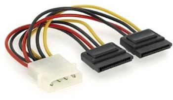 GEMBIRD Kabel redukce - rozdvojka napájení 1x 5,25" na 2x SATA