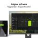 Green Cell Nepřerušitelný zdroj napájení UPS 1500VA 900W s LCD displejem | VERZE EU | 4x zásuvky Schuko