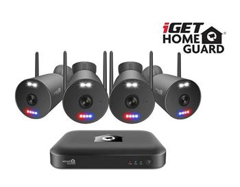 iGET HOMEGUARD HGNVK109104 - Wireless 3K NVR 10CH + 4x WiFi 3K kamera