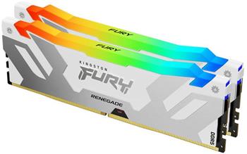 KINGSTON 32GB 7200MT/s DDR5 CL38 DIMM (Kit of 2) FURY Renegade RGB White XMP