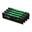 KINGSTON 64GB 3600MT/s DDR4 CL18 DIMM (Kit of 4) FURY Beast RGB