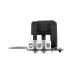 LANBERG CLOSED-LOOP THERMOSTAT 10A FOR RACK CABINETS WITH 19" EAR AND TERMINAL BLOCK BLACK
