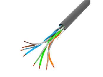 LANBERG LAN KABEL CAT.5E UTP 305M PEVNÝ CU ŠEDÝ CPR + FLUKE PASSED