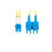 LANBERG optický patch cord SM SC/UPC-LC/UPC duplex 1m LSZH G657A1 průměr 3mm, barva žlutá