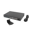 LANBERG SWITCH 16X 100MB POE+/2X 1GB/1X SFP RACK 19" UNMANAGED GIGABIT ETHERNET 250W