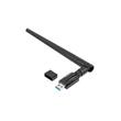 LANBERG USB ADAPTÉR BEZDRÁTOVÁ SÍŤOVÁ KARTA NC-1200-WIE AC1200 DUAL BAND 1X INTERNÍ + 1X EXTERNÍ ANTÉNA