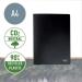 LEITZ Ekologická katalogová kniha RECYCLE A4, PP, 40 kapes, černá