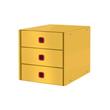 LEITZ Zásuvkový box Click&Store COSY, 3 zásuvky, teplá žlutá