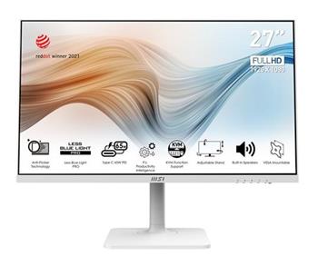 MSI monitor Modern MD272PW, 27"/FHD/IPS/5ms/1000:1/250cd / m2/HDMI/DP/USB/USB-C/
