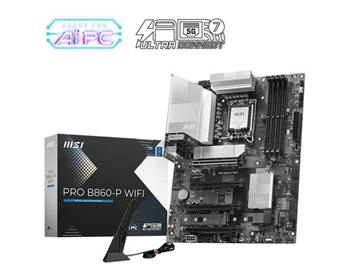 MSI PRO B860-P WIFI, Intel B860, LGA1851, 4xDDR5, ATX