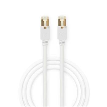 Nedis CCGB85221WT50 - CAT6 S/FTP Síťový Kabel | RJ45 (8P8C) Zástrčka – RJ45 (8P8C) Zástrčka | 5 m | Bílá barva