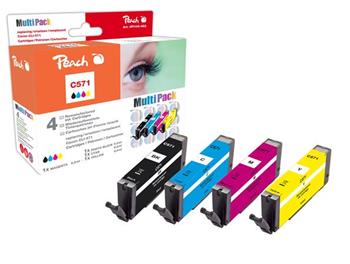 PEACH kompatibilní cartridge Canon CLI-571, MultiPack