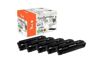 PEACH kompatibilní toner HP CF400A*2, CF401A, CF402A, CF403A, 201A, CombiPack Plus