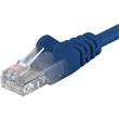 Premiumcord Patch kabel CAT6a S-FTP, RJ45-RJ45, AWG 26/7 10m modrá