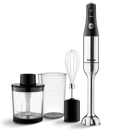 Salente Mixxo multifunkční tyčový mixér 3v1, 1200 W, nerez, černý