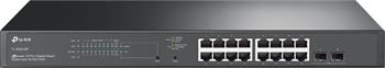 Switch TP-Link SG2218P Smart, 16x GLan s PoE+, 2x SFP, 150W, Omada SDN