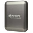 Transcend ESD420C 2TB, USB 20Gbps Type C, Externí odolný SSD disk (3D NAND flash), 2000MB/R, 2000MB/W, Magsafe, šedý