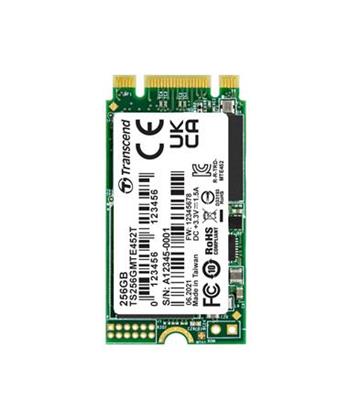 TRANSCEND MTE452T 256GB 3K P/E SSD disk M.2 2242, PCIe Gen3 x2 NVMe 1.3 (3D TLC)