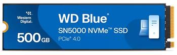 WD BLUE SSD NVMe 500GB WDS500G4B0E PCIe SN5000, Gen4,(R:5000, W:4000MB/s)